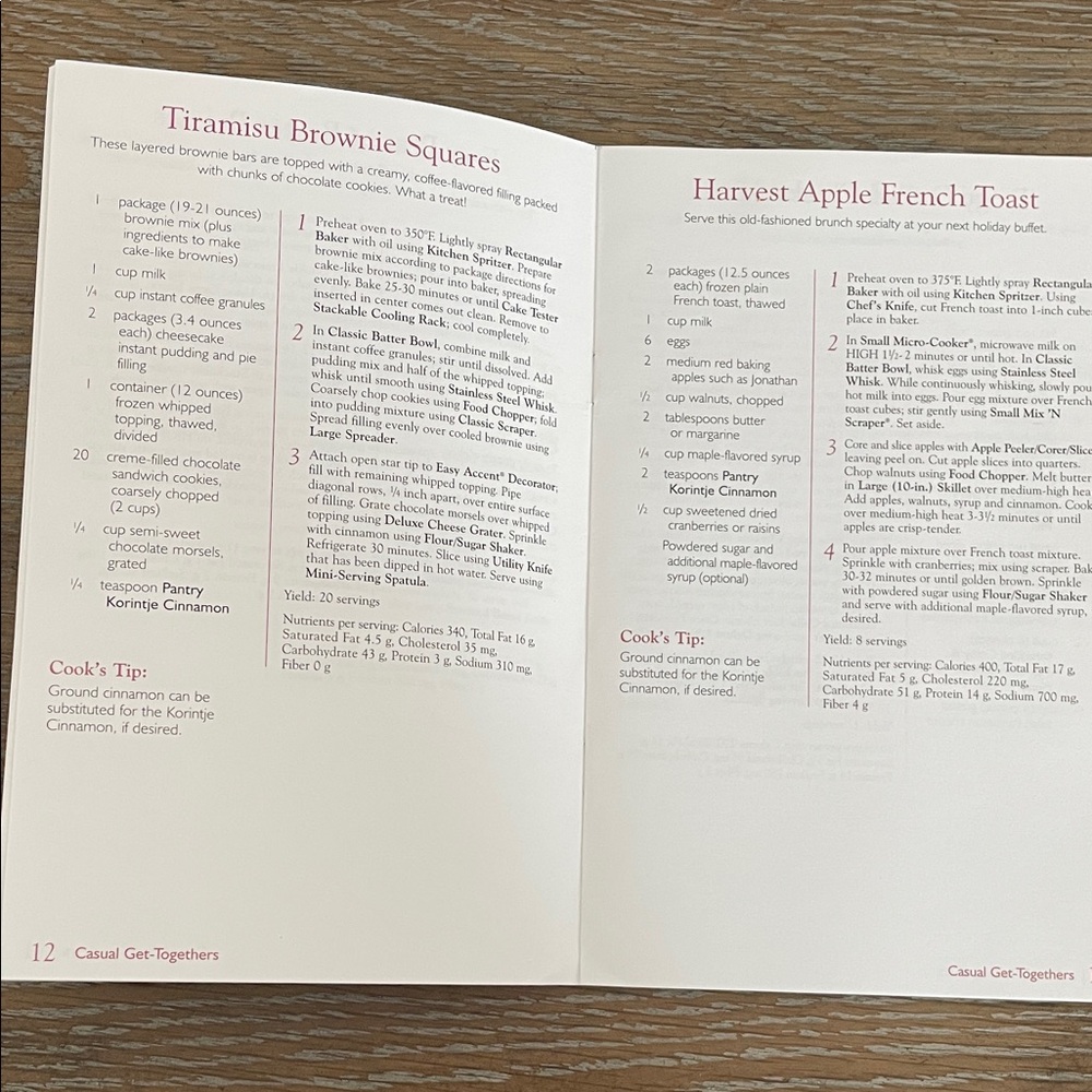 Set of The Pampered Chef Season's Best Recipe Collection Books - Picture 4 of 6